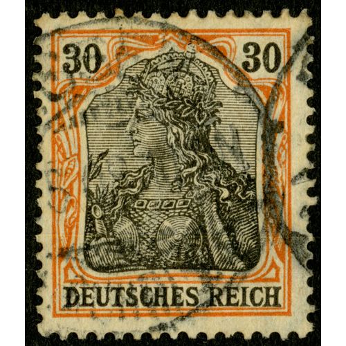 Timbre Oblitéré Deutsches Reich 30