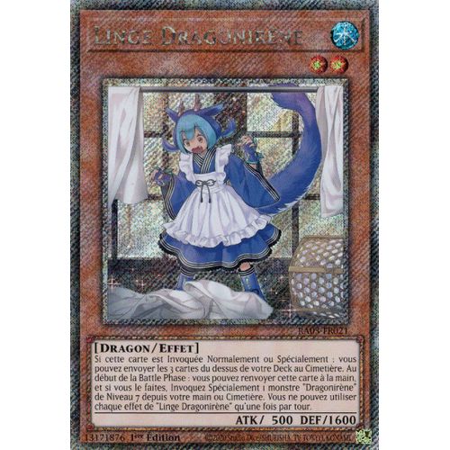 Yu Gi Oh Ra03 Fr021 Linge Dragonirène Platinum Secret Rare