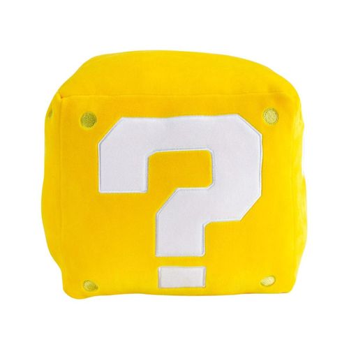 Super Mario Peluche Mocchi-Mocchi Point Méga D'interrogation 22 Cm