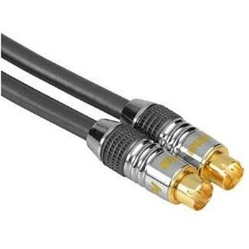 Hama 48711 Cordon S-VHS mâle <-> S-VHS mâle - Longueur du cordon 1,5 m.