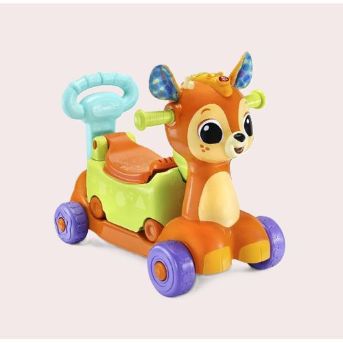 Porteur Trotteur Trottinette Faon Merlin. Trotti Porteur 6 En 1 Vtech