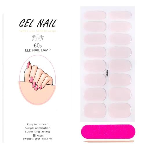 Vernis Autocollant Uv- Rose Naturel Naturel