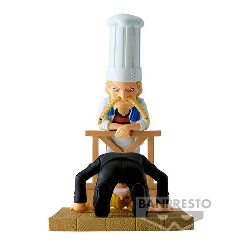 One Piece - Wcf Log Stories Vol. 8 : Zeff & Sanji Ii Figurine Banpresto