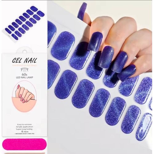 Vernis Autocollant Uv- Bleu Bleu