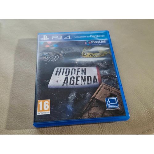 Hidden Agenda Ps4