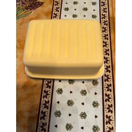 Beurrier Tupperware Jaune 250 G
