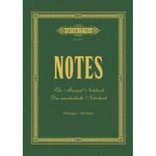 Notes: The Musical Notebook / Das Musikalische Notizbuch