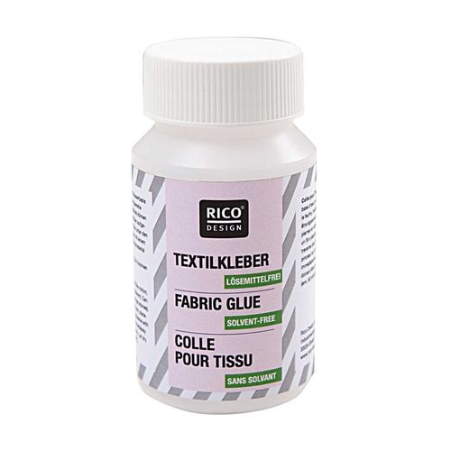 Colle Pour Tissus 130 Ml - Rico Design : Adhésion Fiable Et Créativité Illimitée