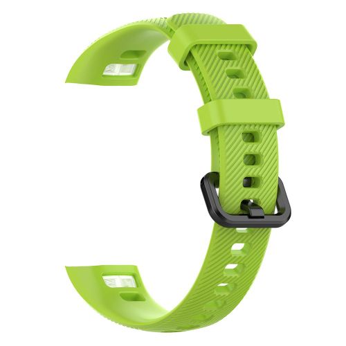 Bracelet De Montre En Silicone Pour Huawei Band 3,Band 3 Pro,Band 4 Pro,Du Bracelet,Bracelet De Mode Souple D'origine - Type Green-For Huawei Band 3