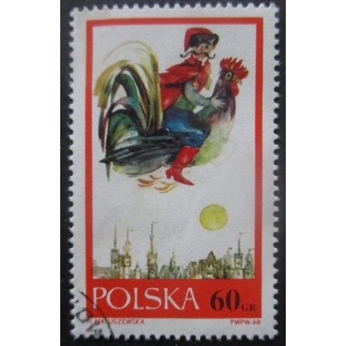 Pologne N°1680 Fable Oblitéré