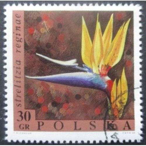 Pologne N°1688 Fleurs Oblitéré