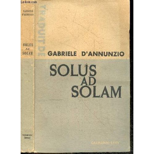 Solus Ad Solam - Journal D Un Amour