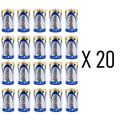 MAXELL Pile LR20 x 20 - ALkaline