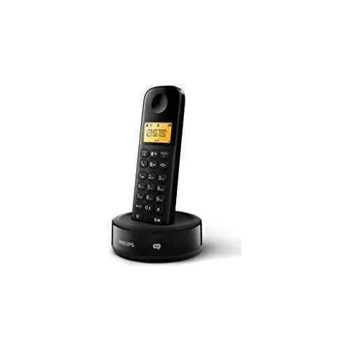 PHILIPS TELEPHONE FIXE SANS FIL - D1651B-01 - TÉLÉPHONE DECT - NOIR