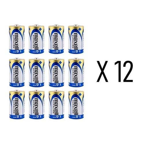 MAXELL Pile LR20 x 12 - ALkaline