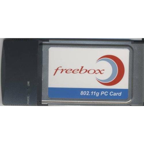 WPCB-152G - Carte Wi-Fi PCMCIA pour Freebox - 802.11g