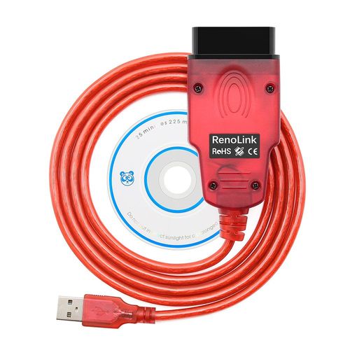 Renolink V2.10 Câble Obd2 Pour Renault Renolink V1.99 Version Améliorée Programmeur Ecu Cristal De L'airbag Ecm Uch Codage De Clé Automatique,2024 - Type V1.99