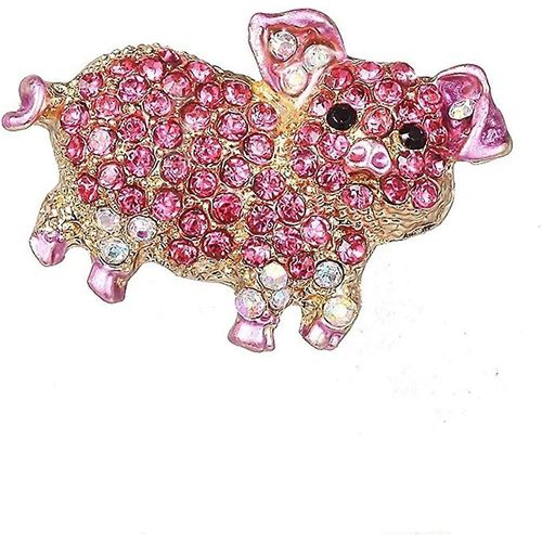 Exquis Cartoon Pig Brooch Pins Bijoux Vêtements Sacs À Dos Capel Jacket Badge Accessoires Durables Et Pratiques