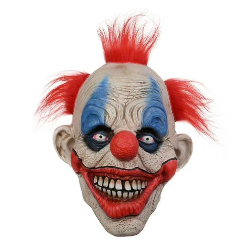 Halloween Celebration Party Cosplay Scary Clown Latex Masque Couvre-Chef