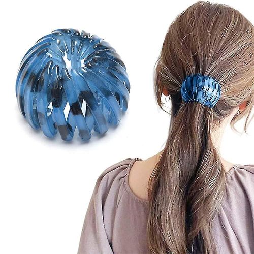 Mode Ponytail Holder Filles Hair Clips Bun Holder Clips