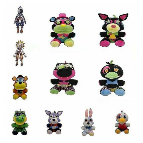 Peluche Toys Fnaf Cinq Nuits Chez Freddy's Security Breach Gator Plushie Doll Gifts H