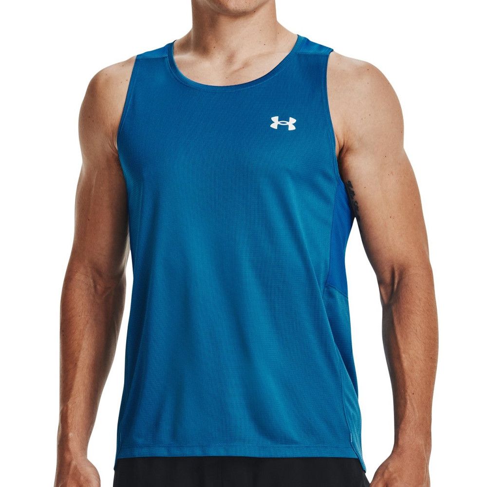 Débardeur Bleu Homme Under Armour Speed Stride 2.0 Singlet