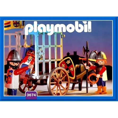 Playmobil 3674 : Prison Médiévale Ambulante