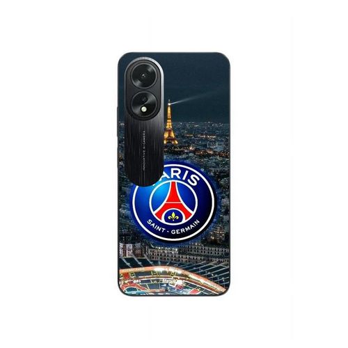 Coque Oppo A58 Psg Logo Stade Nuit Tour Eiffel