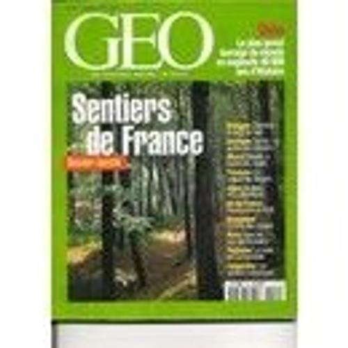 Geo - N° 224 : Sentiers De France - Equateur - Petra - Albanie - Pierre Verger - Pythons - Barrage En Chine