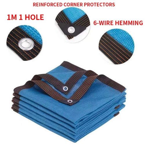 Filet D'ombrage En Hdpe Beige Pour Plantes De Jardin,Voile D'ombrage,Protection Uv,Pergola D'extérieur,Couverture Solaire,Auvent De Piscine - Type Blue-3x4m #A