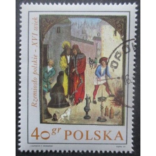 Pologne N°1813 Tableau Oblitéré