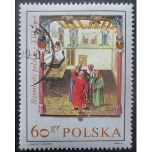 Pologne N°1814 Tableau Oblitéré