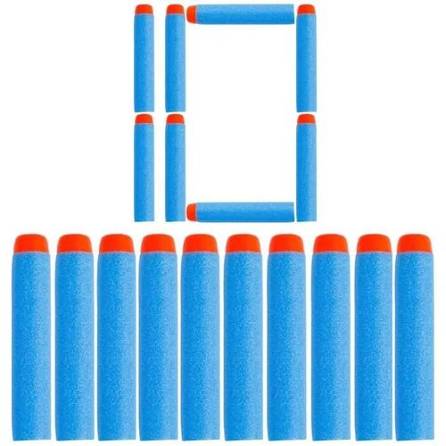 Flèches De Remplacement Pour Nerf 10 Pièces Bleu Clair