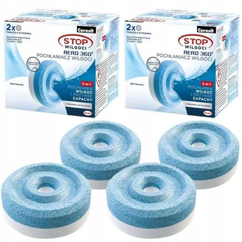 2x CERESIT AERO 360 absorbeur d'humidité x2