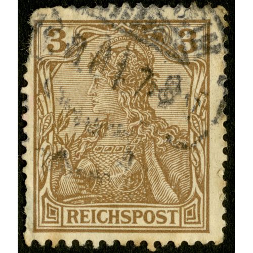 Timbre Oblitéré Reichspost 3
