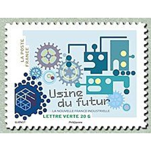La Nouvelle France Inductrielle : Usine Du Futur Année 2014 N° 1057 Yvert Et Tellier