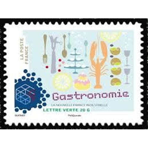 La Nouvelle France Industrielle : Gastronomie Année 2014 N° 1061 Yvert Et Tellier