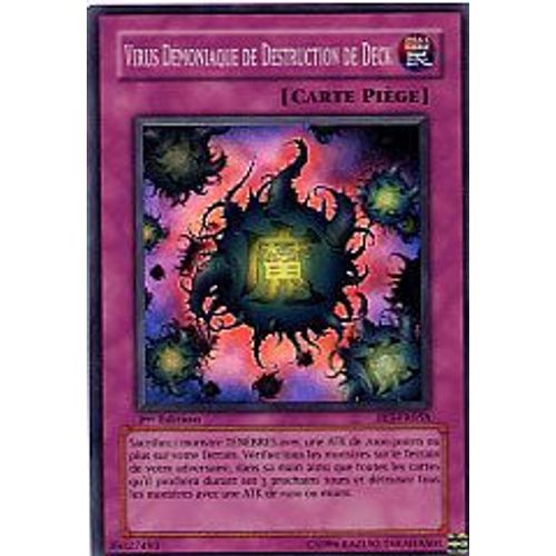 Yu-Gi-Oh!  - Virus Demoniaque De Destruction - En Fr - 1 Ere Ed - Fet-Fr058 - Super Rare