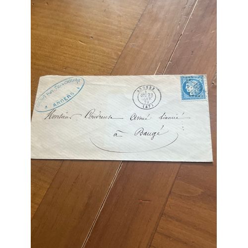 Lettre Timbre 