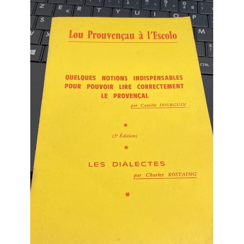 Lou Prouvençau A L’Escolo