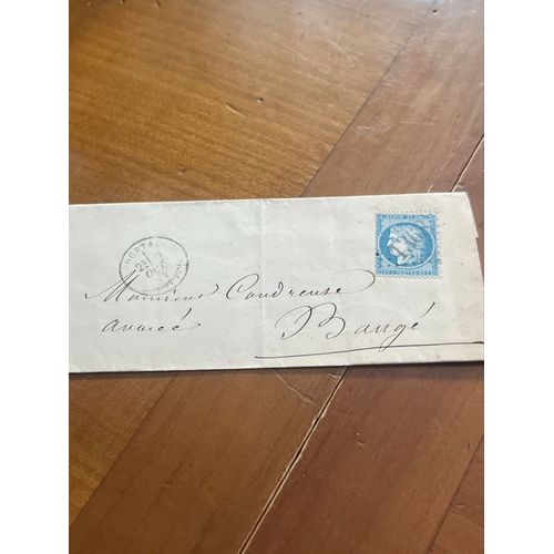 Lettre Timbre 