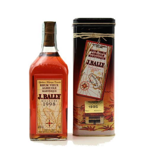 Rhum J. Bally Millésime 1998 - 70cl
