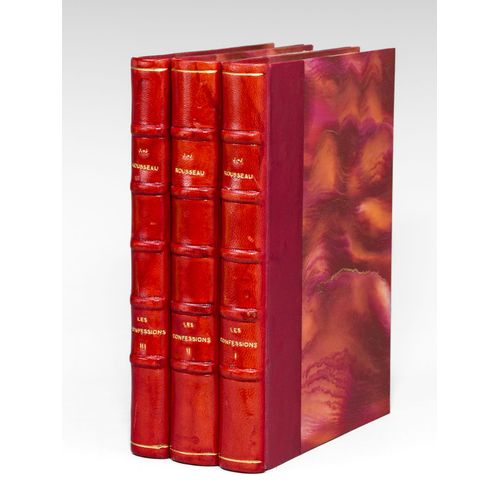 Les Confessions (3 Tomes, Complet) - Édition Intégrale Publiée Sur Le Texte Autographe Conservée À La Bibliothèque De Genève
