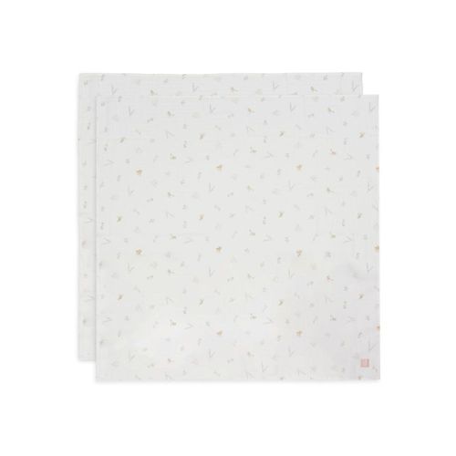 Lot De 2 Langes Gaze De Coton 115 X 115 Cm Lovely Birds - Jollein