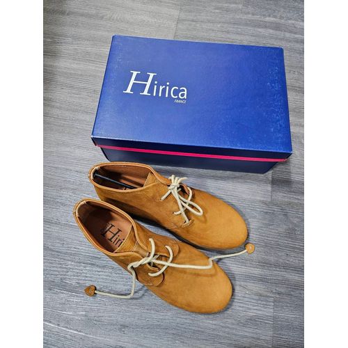 Bottine Derby Hitica Karelle Nubuck Couleur Camel 39