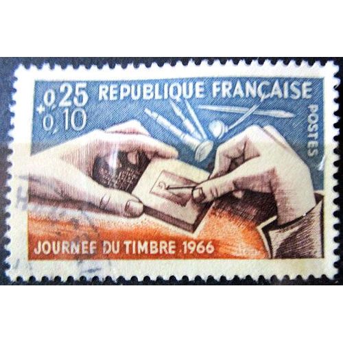 1966. F1477: Journée Du Timbre
