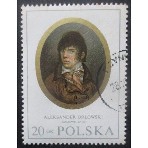 Pologne N°1866 Aleksander Orlowski Oblitéré