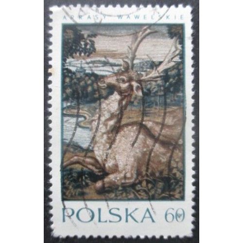 Pologne N°1889 Tapisserie Oblitéré