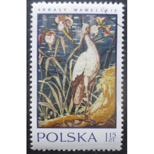 Pologne N°1890 Tapisserie Oblitéré