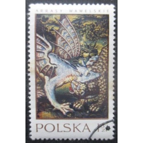 Pologne N°1891 Tapisserie Oblitéré